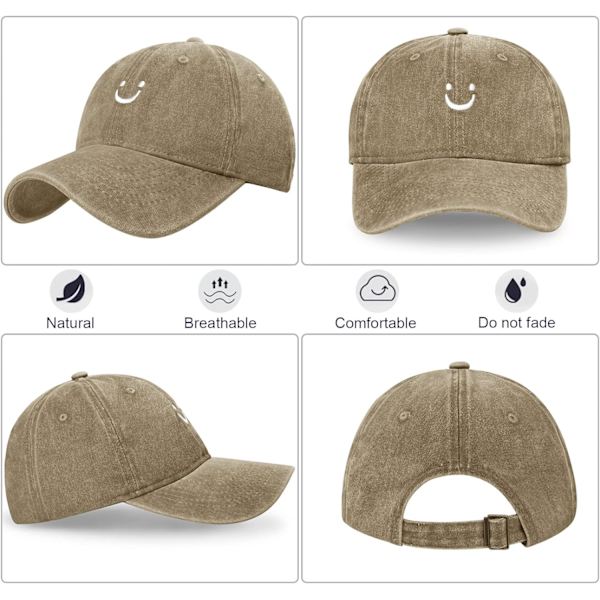 Unisex Baseball Cap Mænds Cap Kvindernes Cap Justerbar Bomuld Sport