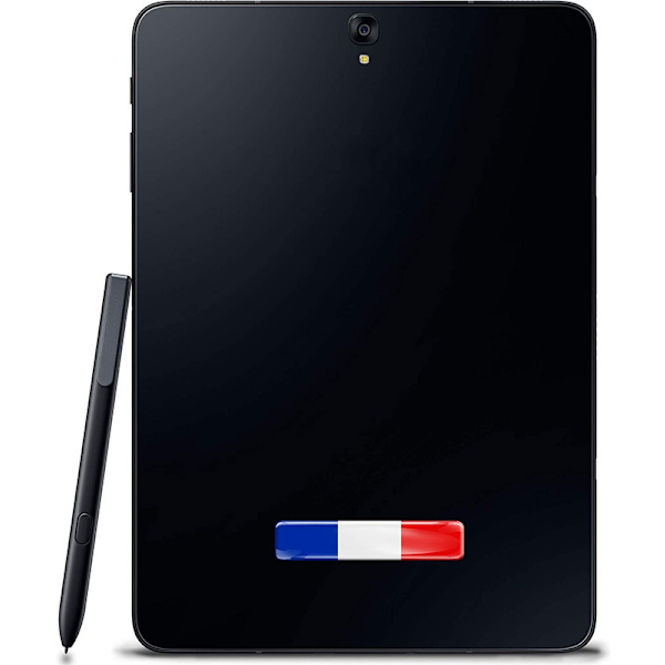 4 x 3D Fleksible Klistermærker Nationalflag Frankrig