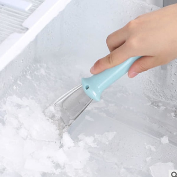 16.8x4.5cm 2 stk Fryser Defroster Skrape Rustfritt Stål Isskrape Hjem Kjøkken Fryser Avrimer Praktisk Kjøleskapstilbehør