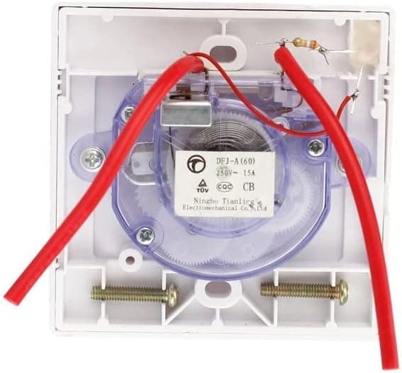 Timerkontakt, intelligent mekanisk timerstik tidsafbryder 86 panel timer kommandoknap (30 min)