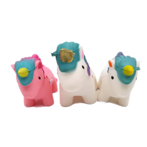 Enhörning Squishy Fidget Leksaker Barn Presenter Festgåvor Långsam Stigande