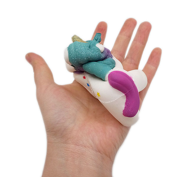 Enhörning Squishy Fidget Leksaker Barn Presenter Festgåvor Långsam Stigande