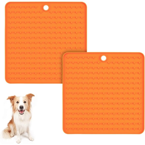 Tapis pour chien étanche en 2 pièces, parfait pour nourrir du yao