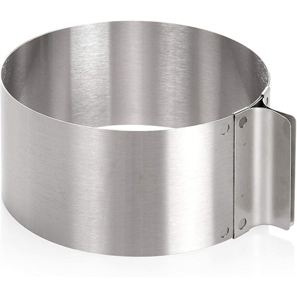 Kagering med Justerbar Diameter Fra 16 Til 30 Cm I Rustfrit Stål