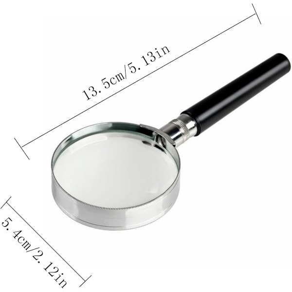 Handhållet förstoringsglas för jakt - 6x förstoring - 50mm