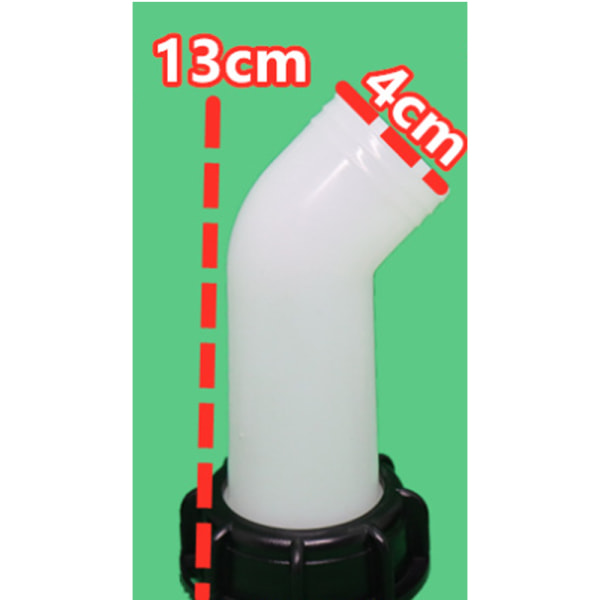 4 st vattenbehållare adapter, vattenbehållare ventil, IBC avloppstank adapter