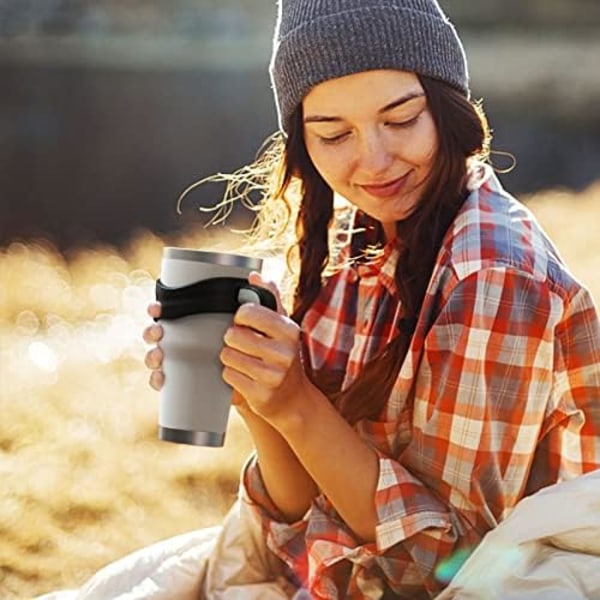 Tumbler Håndtag Passer til 30 OZ YETI Rambler, Rtic Mug - Tidligere Design, Sic, OZARK TRAIL & Mere Tumbler Rejsekop | BPA Fri