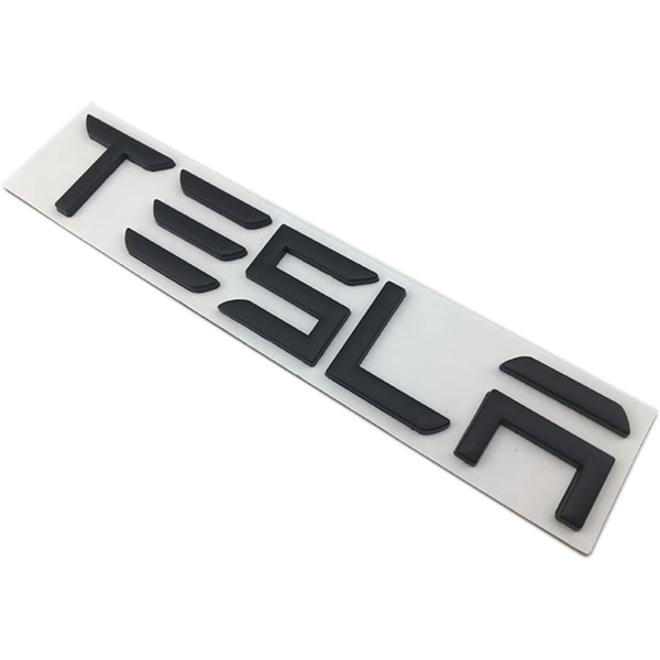 Tesla Model 3 X S bil bagagerum logo metal mærkat bogstav hale m