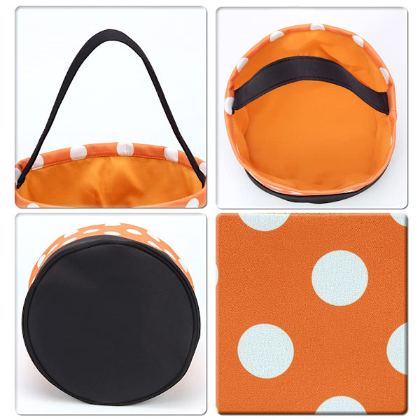 Halloween Trick Or Treat Bag for Kids Halloween Candy Basket Hall