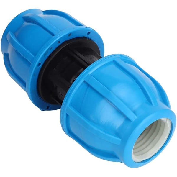 4 kpl Vesiputkiliitin 25 mm PE-muovi 25 mm - 25 mm Suora vesiputkiliitin Putkiliitin vesiputkelle, 25 mm putkiliitin, Puutarhaletkuliitin