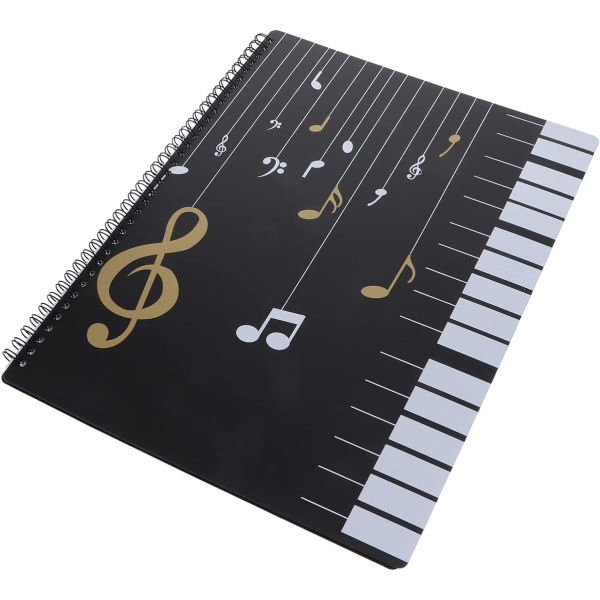 Spiralmappe for noter - Filorganisator i plast - Dokumentmappe for A4-ark - Elegant design