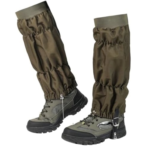 14,5x42cm Justerbara Ormgaiter för Män Kvinnor Ormbettsskydd Chaps Ormsäkra Stövlar Gaiters Ormskydd Ben