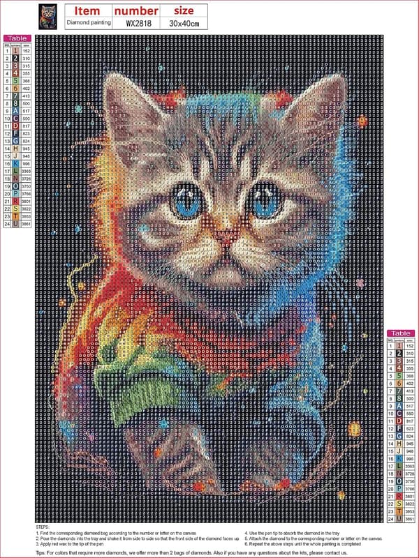 5D diamantmaleri for stuedekorasjon (30*40cm) 66