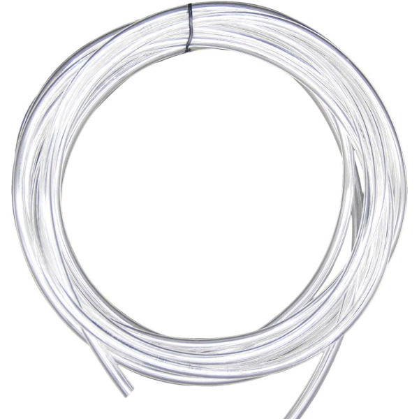 PVC-rør (2M 6x4 mm), vannrør, luftrør, drivstoffrør, oljerør