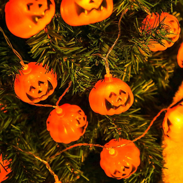 3M 20LED kurpitsajouluvalot, Halloween, puutarha, kurpitsavalot Halloween-koristeet