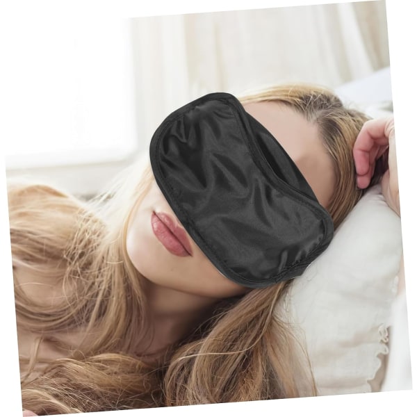 10 delar glasögon täcker ögon för ansiktsvård Silk ögonmask natt B