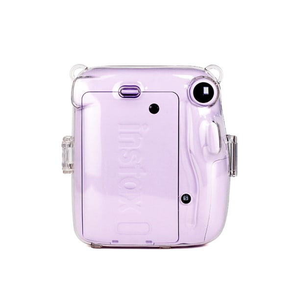 For Instax Mini 11 etui - hardt beskyttelsesdeksel for Fujifilm Instax Mini 11 kamera - deksel med foto