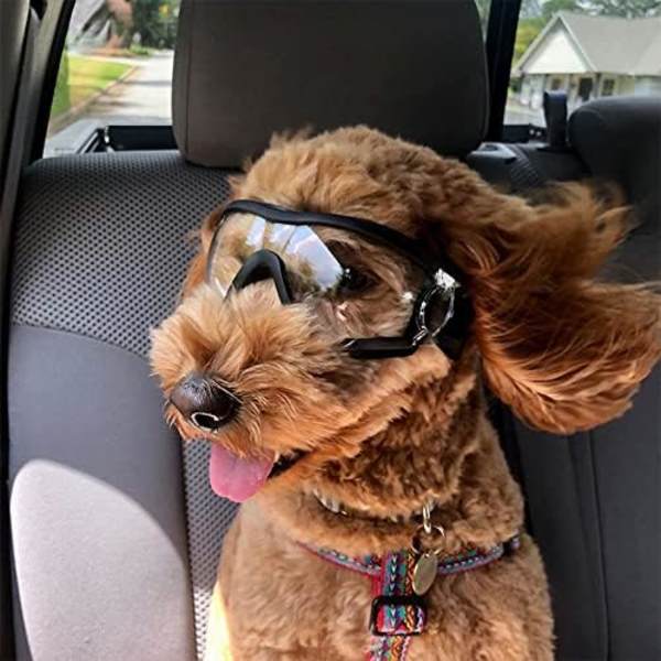 Hunde Goggles Udendørs Øjenbeskyttelse Justerbar Rem Nem at