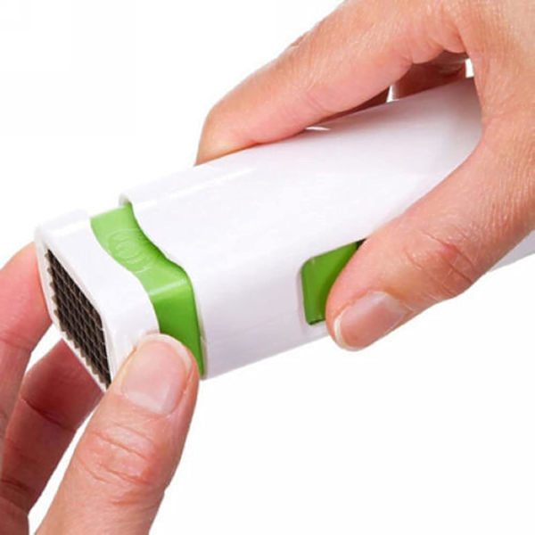 Plast Vitlökspress/Twist Vitlökspress, 20 x 4 cm
