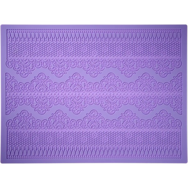 Silicone Cake Lace Mold Embossing Fondant Mold Decorating Tool fo