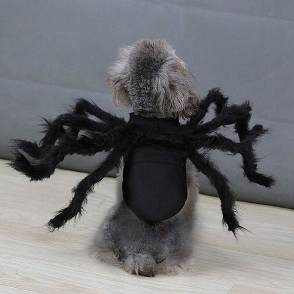 Kissa koira hämähäkki puku Halloween-juhlan koristeluun, Halloween cosplay-asut pienille koirille ja
