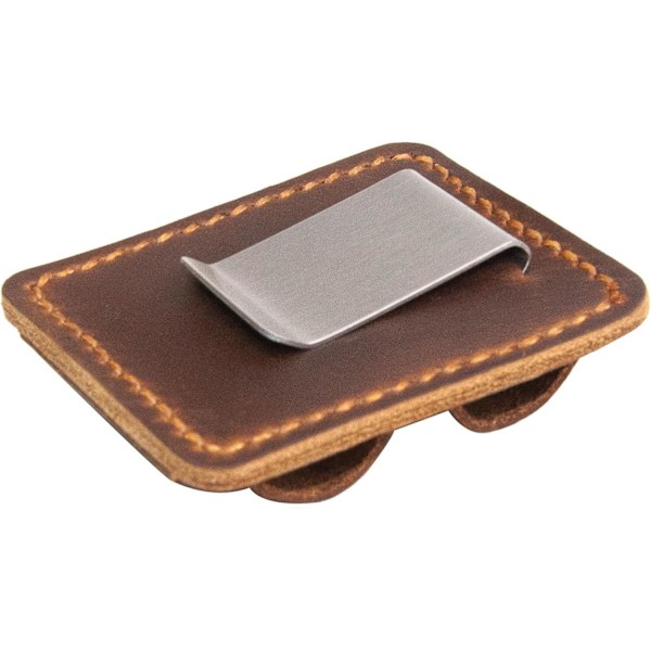 7,5x6cm Handgjort Läder Pennhållare Clip Anteckningsbok Pennögla Stilren Läder Pennhållare för Böcker anteckningsbok penna pennfodral clip och Praktisk Pennorganisatör