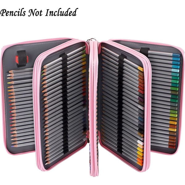 Colored Pencil Case Pencil Holder Pen Bag Large Capacity Pencil O