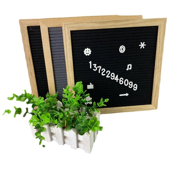 Removable Decorative Felt Letter Board - 10''