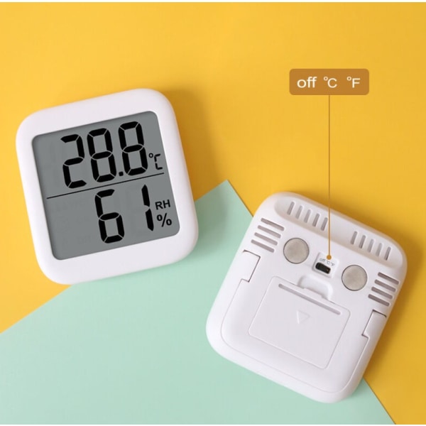 Termometer för inomhusbruk - Digital fuktighetssensor inomhus termometer