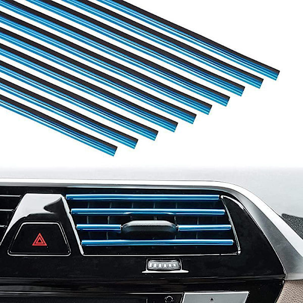 20 stykker bilventilutlist dekorative striper