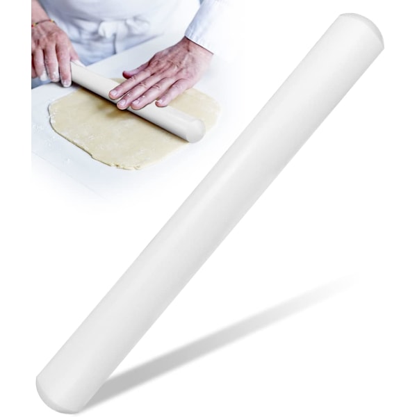 Kjevle for fondant, non-stick deigkjevle, bakeverktøy, kjøkkenutstyr for fondant, paibunn, kjeks og bakverk
