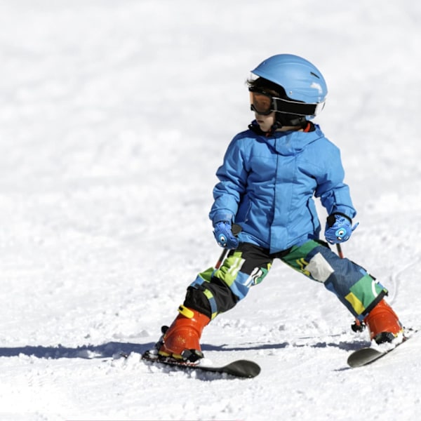 Barnens skidhandskar, M barn (4-6 år), vattentäta och
