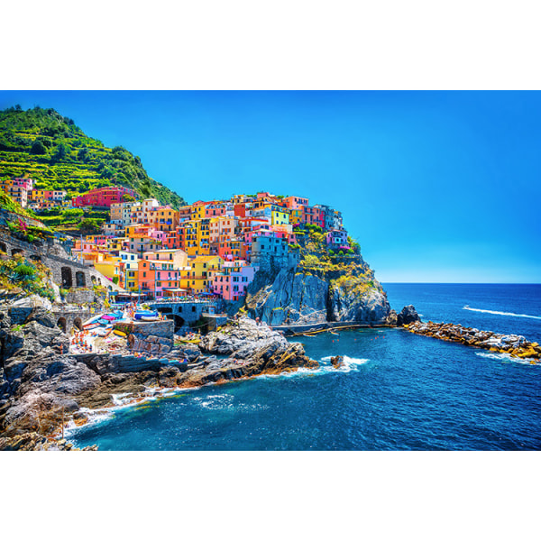Puslespill for voksne - 1000 brikker - Cinque Terre