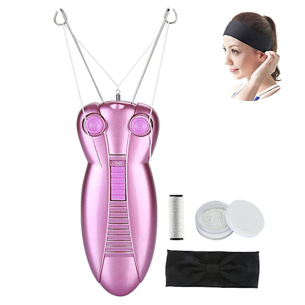 Elektrisk epilator til kvinder til fjernelse af ansigtshår
