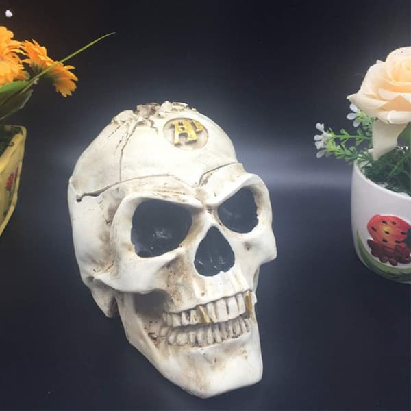 Dödskalleaskkopp Halloween dekoration dödskalleaskkopp