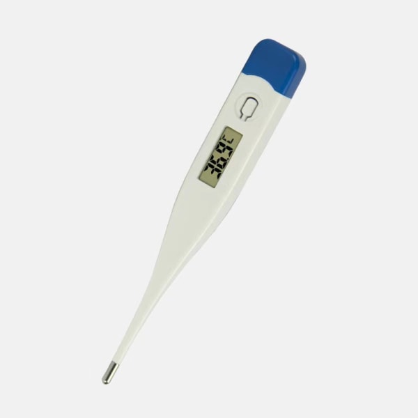 2 stk. Digitalt og krops termometer, vandtæt, LCD-display med måleområde +/- .1 ºC, akustisk