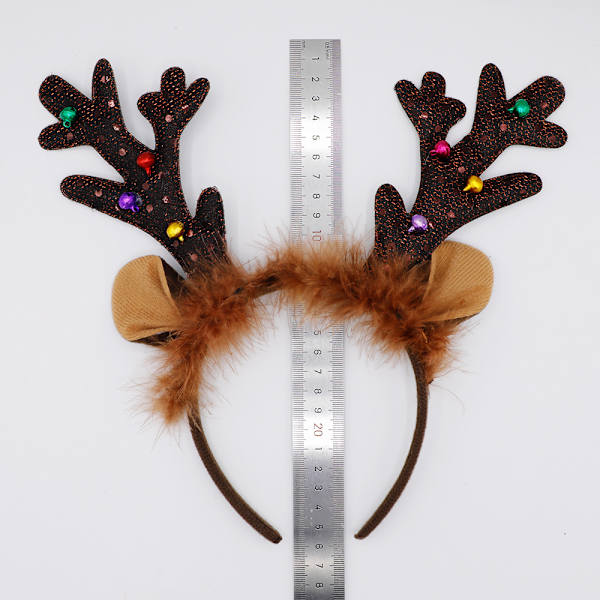 Jule-Sødt Reindeer Hårbånd Voksne Børn Julefest Favoritforsyninger Juletilbehør Juleferie