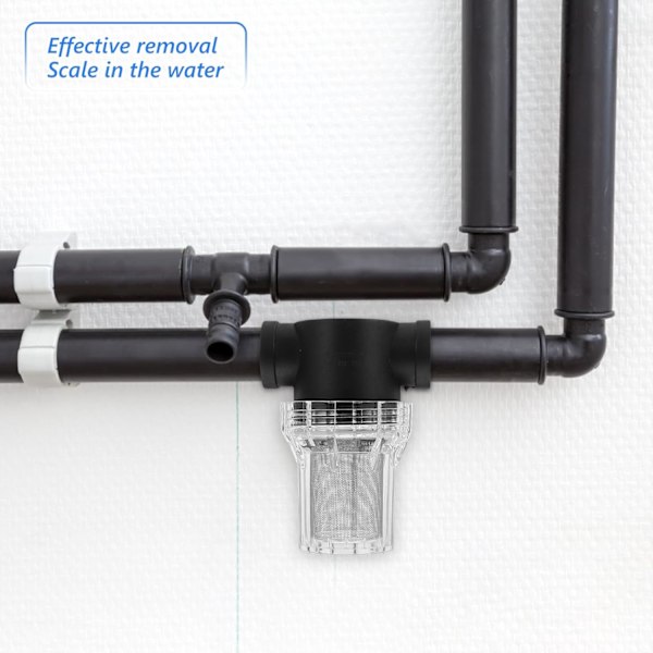 Vattenfilter i rostfritt stål - Vattenfilter - Vattenpumpsfilter - Vattenfilter - Liten plast - Nätverkshantering