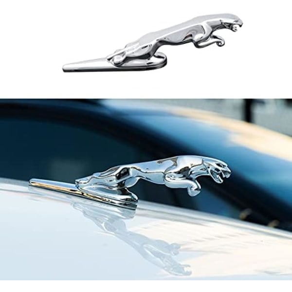 Jaguar 3D-emblemi Auton Logo Etuosa Auton Huppu Koriste Auton Peite Kromi Kotka Tunnus XF XJ XE XK XKR XFL XJS E Auton Tarvikkeet
