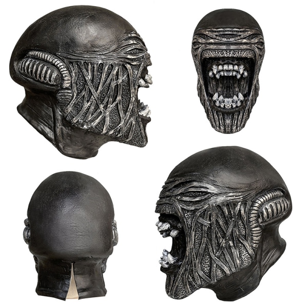 1 pakke Aliens vs Predator-maske, Alien vs. Predator-maske film som omgir cosplay latex-maske headgea