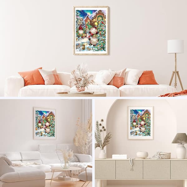 5D diamantmaleri 30x40cm juledekorasjon 21
