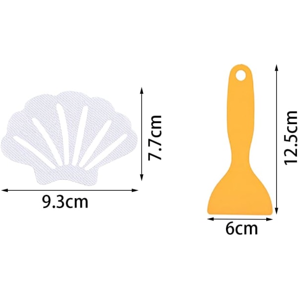 20 hohtavaa liukuestettä kylpyammeeseen, liukuesteet suihkuun, kylpyammeen liukuesteet, itseliimautuvat