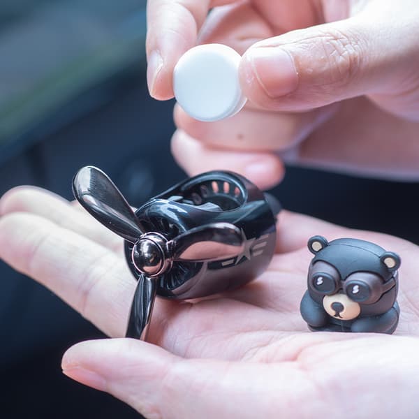 Bilparfyme Diffuser 1 stk Pilot Bear Cartoon Bear