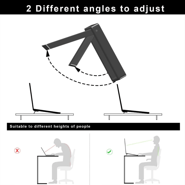 2 kpl Mini Näkymätön Tietokoneen Näppäimistö Kannettava Telinettä Ergonominen Kannettava ABS Taitettava Näppäimistö