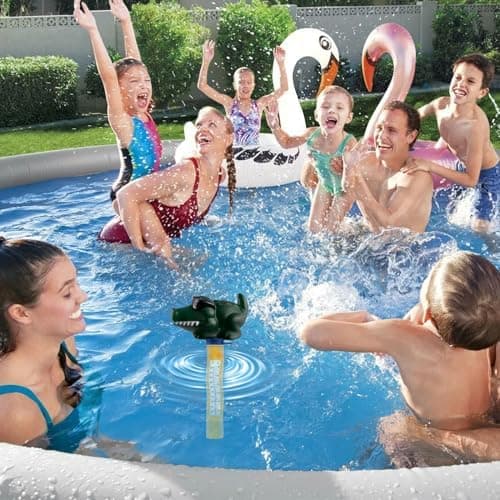 2 st Lättläst Flytande Pooltermometer - Simbassängtermometer - Vattentemperaturtermometer för Pool och Spa
