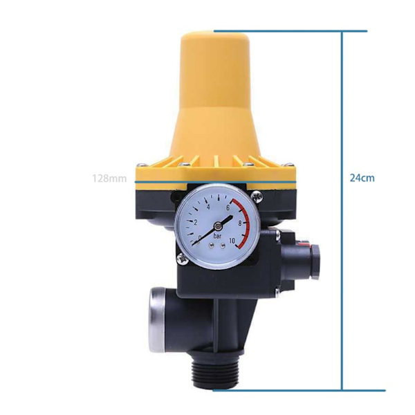 Vattenpumpstryckregulator, 220V 10A Automatisk vattenpumpstryckregulator med tryck