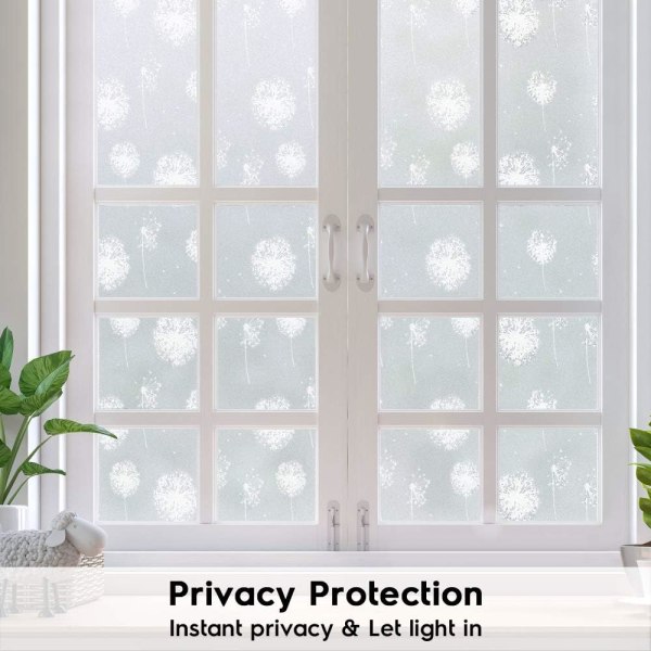 45*200cm Opaque Window Film Electrostatic Window Film Anti-Peekin