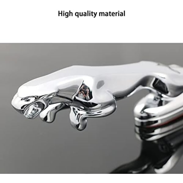 Jaguar 3D-emblemi Auton Logo Etuosa Auton Huppu Koriste Auton Peite Kromi Kotka Tunnus XF XJ XE XK XKR XFL XJS E Auton Tarvikkeet
