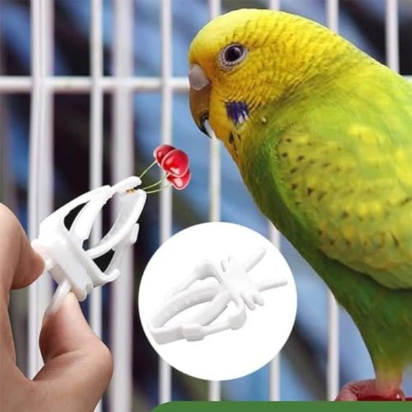 6 kpl Lintupuurin Pihdit, Hedelmäpihdit Linnuille, Lintupuurin Ruokatelineen Kiinnikkeet, Työkalu