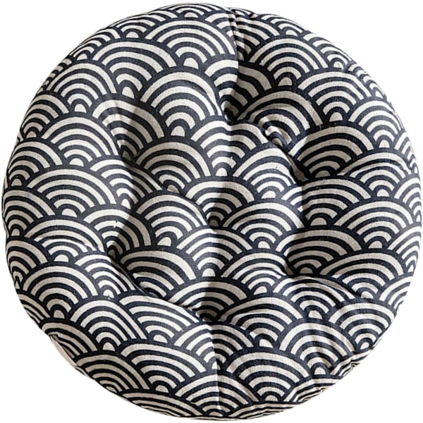Håndlaget Bølge Tatami Futon Pute 40x40cm Tatami Puter Sittepute På En Studentkontorstol Pute Multifunksjonell